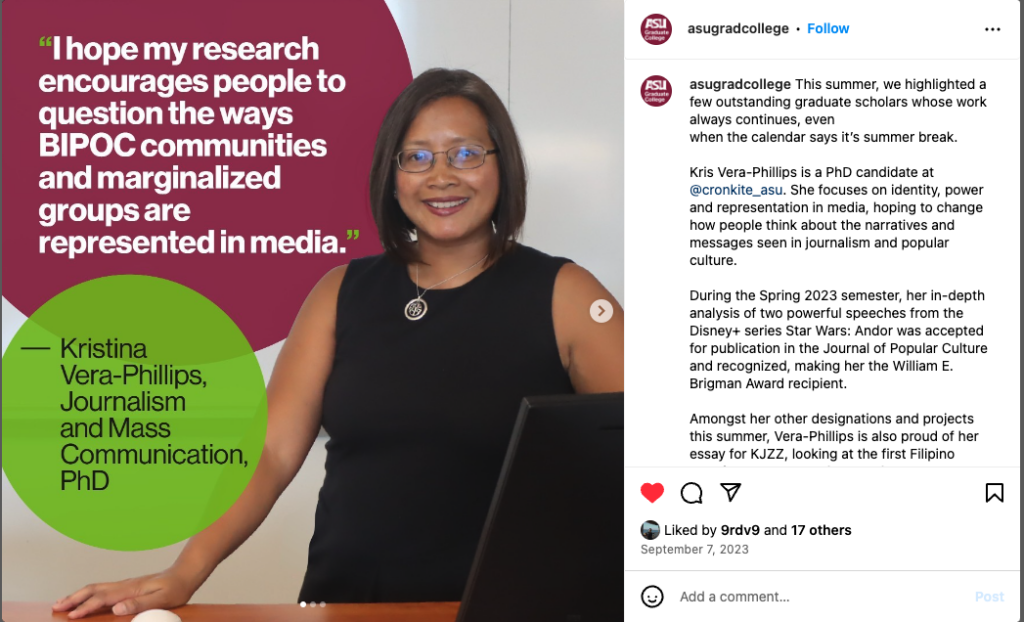 The Graduate College at Arizona State highlighted outstanding scholars in Summer 2023.